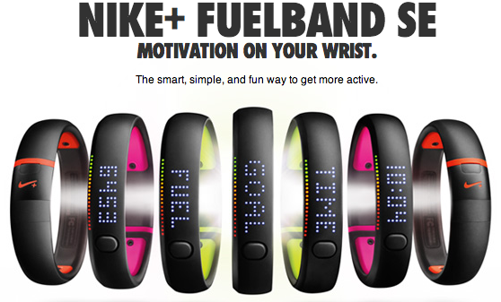 Nike+ Fuelband activity tracker